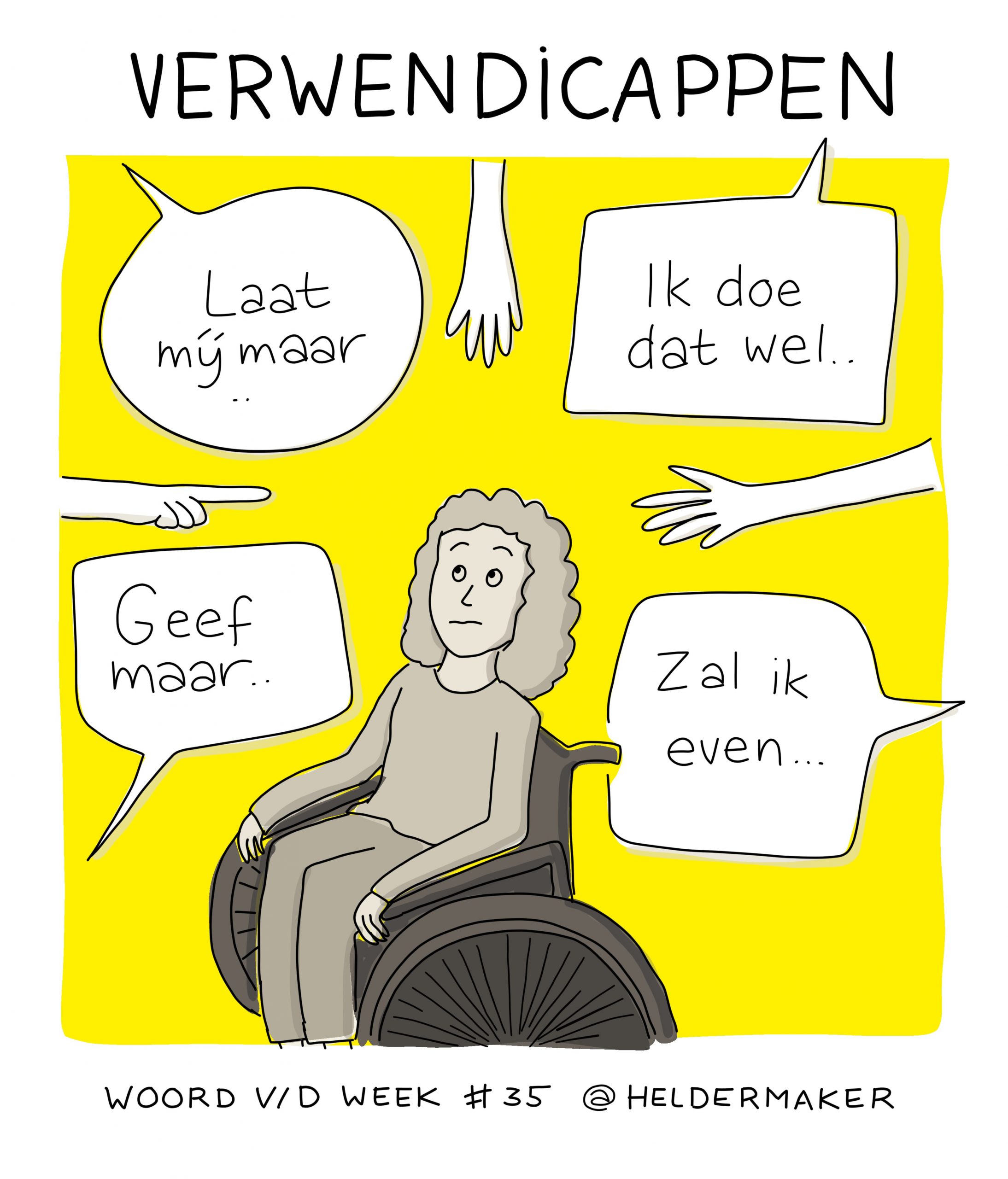 Week 35: Verwendicappen